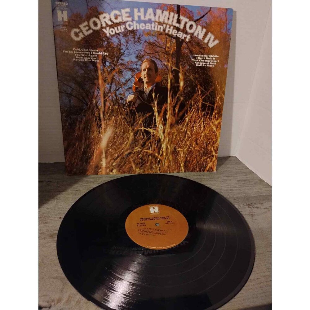 GEORGE HAMILTON IV Your Cheatin' Heart HS11379 Vinyl Lp Record Album
